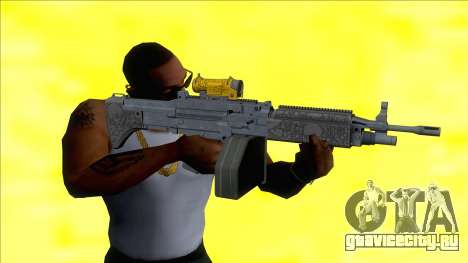 Combat MG Etched Metal Scope Big Mag для GTA San Andreas