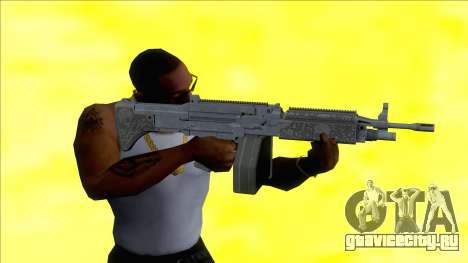 Combat MG Etched Metal Big Mag для GTA San Andreas