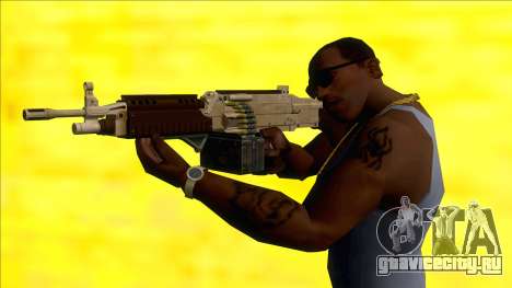 GTA V Combat MG Army Grip Small Mag для GTA San Andreas