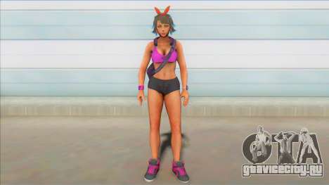 Tekken 7 Josie Rizal Sport Gym Im a Fighter V3 для GTA San Andreas