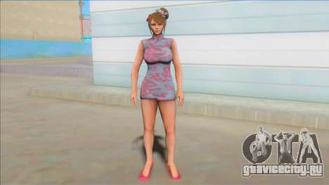 Mai Shiranui - Qipao Dress для GTA San Andreas