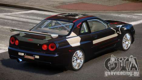 2003 Nissan Skyline R34 GT-R PJ1 для GTA 4