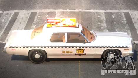 Dodge Monaco Taxi V1.2 для GTA 4