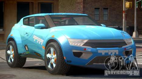 Lagoon Car from Trackmania 2 PJ1 для GTA 4