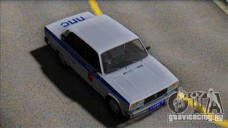 ВАЗ 2105 Милиция ППС 2001 для GTA San Andreas