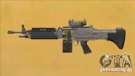 Combat MG Platinum Scope Small Mag для GTA San Andreas