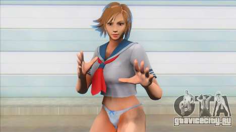Tekken Azuka Kazama Summer School Uniform V3 для GTA San Andreas