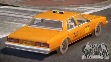 1985 Chevrolet Impala Taxi для GTA 4