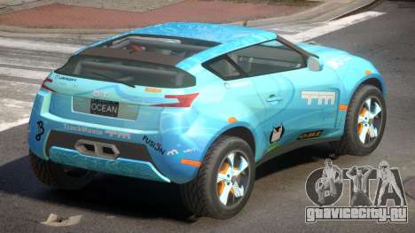 Lagoon Car from Trackmania 2 PJ1 для GTA 4