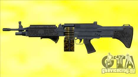 Combat MG Etched Metal Grip Small Mag для GTA San Andreas