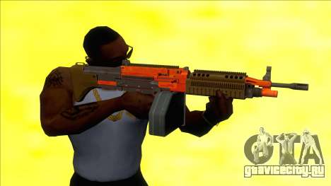GTA V Combat MG Orange Big Mag для GTA San Andreas