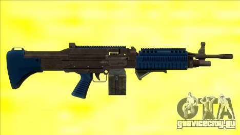 GTA V Combat MG LSPD Grip Small Mag для GTA San Andreas