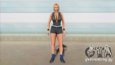 DOA Tina Armstrong Short Leather Suit V1 для GTA San Andreas
