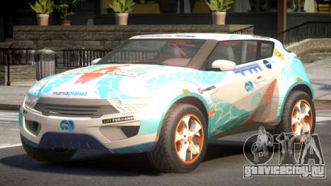 Lagoon Car from Trackmania 2 PJ5 для GTA 4