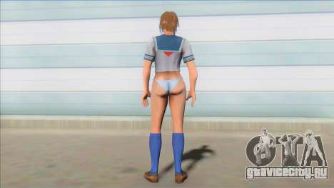 Tekken Azuka Kazama Summer School Uniform V3 для GTA San Andreas