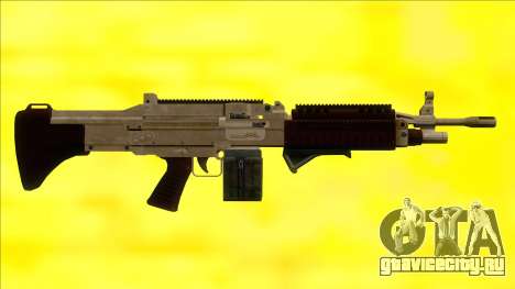 GTA V Combat MG Army Grip Small Mag для GTA San Andreas