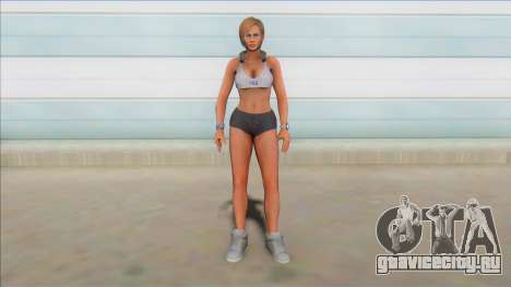 DOA Lisa Hamilton Sport Gym Im a Fighter V2 для GTA San Andreas