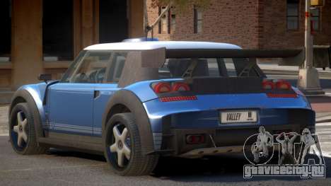 Valley Car from Trackmania 2 PJ1 для GTA 4