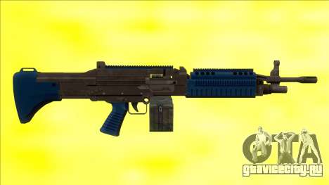 GTA V Combat MG LSPD Small Mag для GTA San Andreas