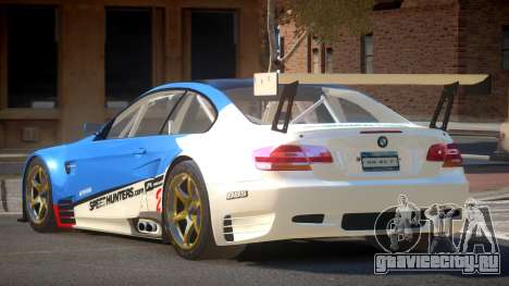 2009 BMW M3 GT2 L2 для GTA 4