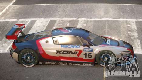 2010 Audi R8 LMS PJ10 для GTA 4