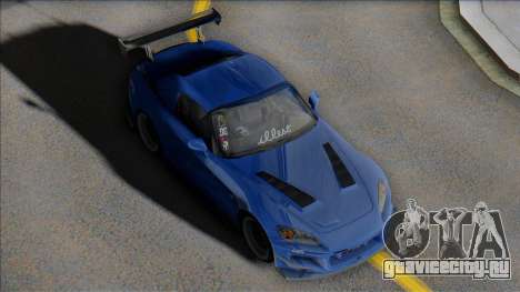 HONDA S2000 Blue with Spoiler для GTA San Andreas