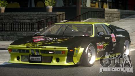 1979 BMW M1 PJ10 для GTA 4