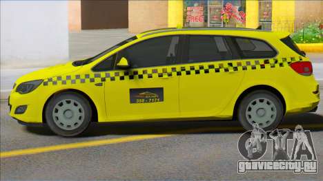 Opel Astra J Kombi Taxi для GTA San Andreas