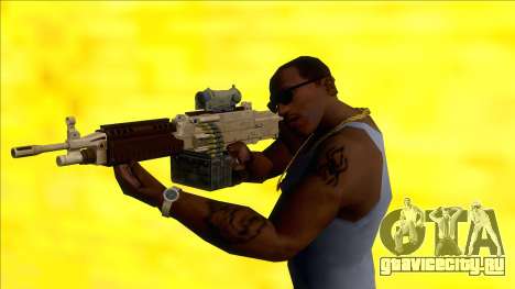 GTA V Combat MG Army Scope Small Mag для GTA San Andreas