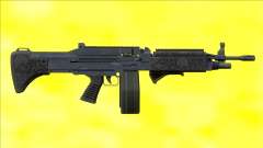 Combat MG Ettched Metal Grip Big Mag для GTA San Andreas