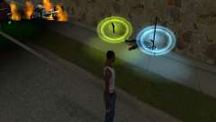 Glowing Pickups (Светящиеся пикапы оружия) для GTA San Andreas