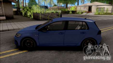 Volkswagen Golf 7 Blue для GTA San Andreas