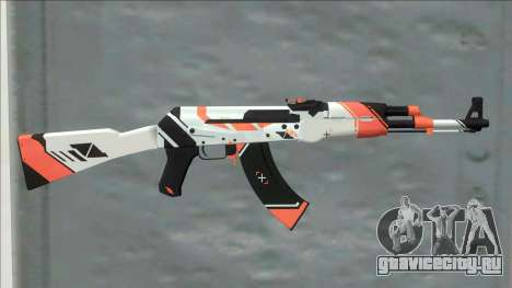 CSGO AK-47 Asiimov для GTA San Andreas