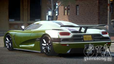 Koenigsegg Agera Racing L8 для GTA 4