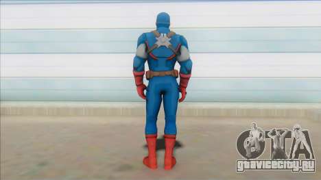 Captain America From Fortnite для GTA San Andreas