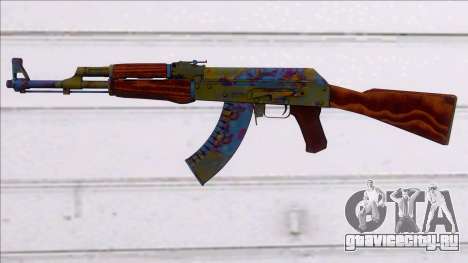 CSGO AK-47 Case Hardened для GTA San Andreas