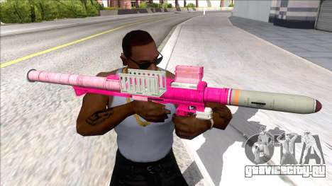 Hawk & Little Homing Launcher Pink для GTA San Andreas