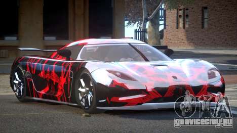 Koenigsegg Agera Racing L2 для GTA 4