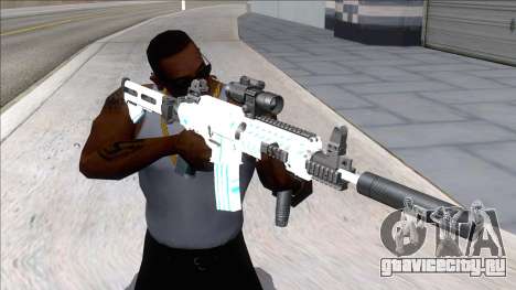 Weapons Pack Blue Evolution (m4) для GTA San Andreas