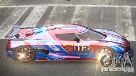 Koenigsegg Agera Racing L7 для GTA 4