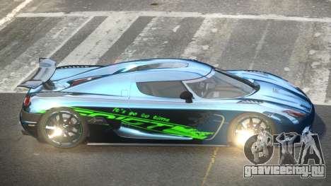 Koenigsegg Agera Racing L9 для GTA 4