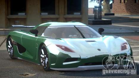 Koenigsegg Agera Racing для GTA 4