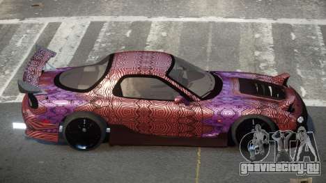 Mazda RX-7 PSI Drift PJ3 для GTA 4