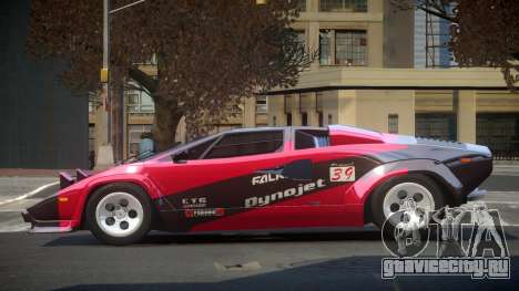Lamborghini Countach RT L9 для GTA 4