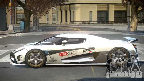 Koenigsegg Agera R Racing L4 для GTA 4