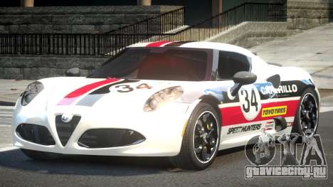 Alfa Romeo 4C R-Tuned L1 для GTA 4