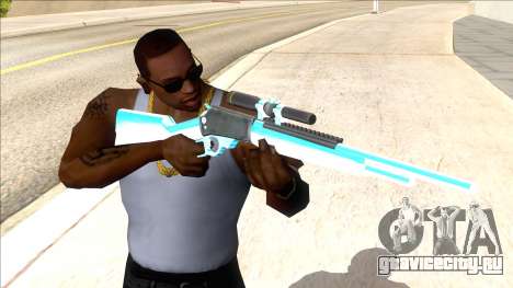 Weapons Pack Blue Evolution (cuntgun) для GTA San Andreas