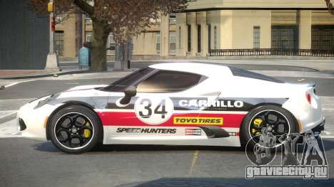 Alfa Romeo 4C R-Tuned L1 для GTA 4