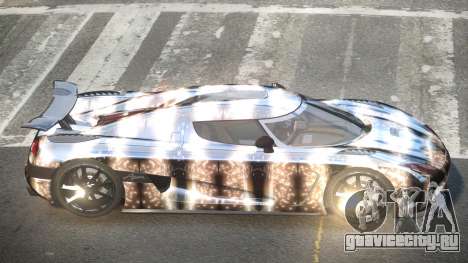 Koenigsegg Agera Racing L4 для GTA 4