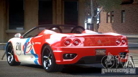 2005 Ferrari 360 GT L3 для GTA 4